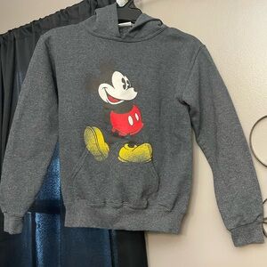 Disney parks Mickey Mouse sweatshirt, kids size 8